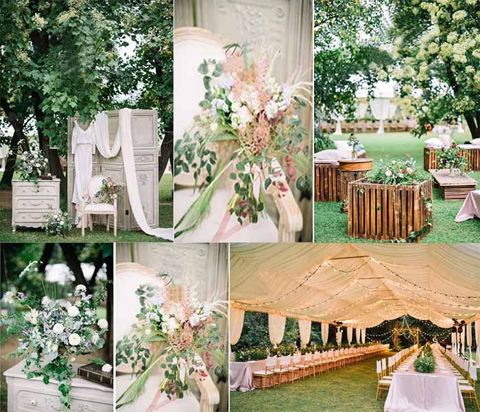 woodland lawn wedding party inspirations