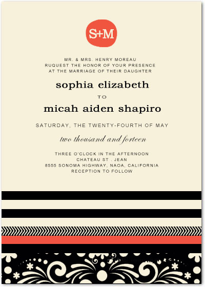 Embankment And Waves Walking Wedding Invitations HPI091